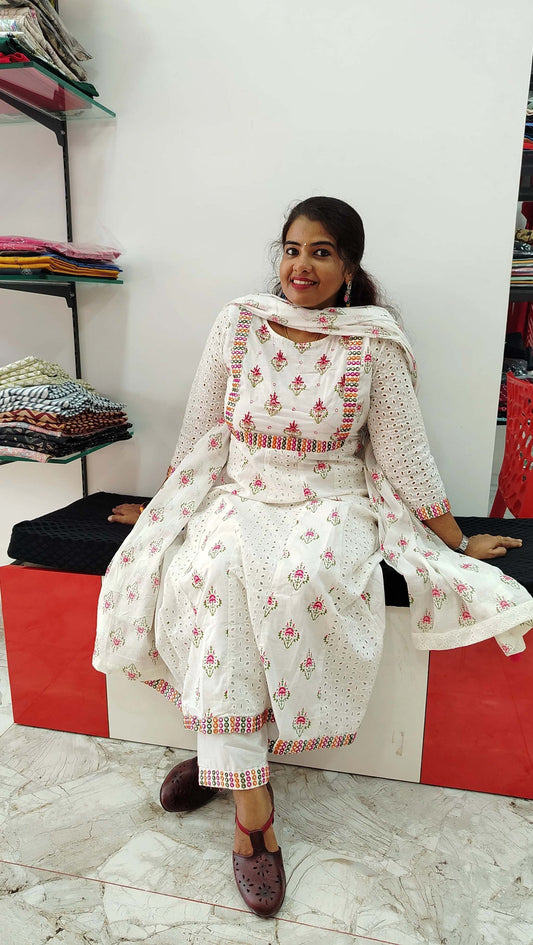 Churidar Set - Elegant The Style Sanctuary