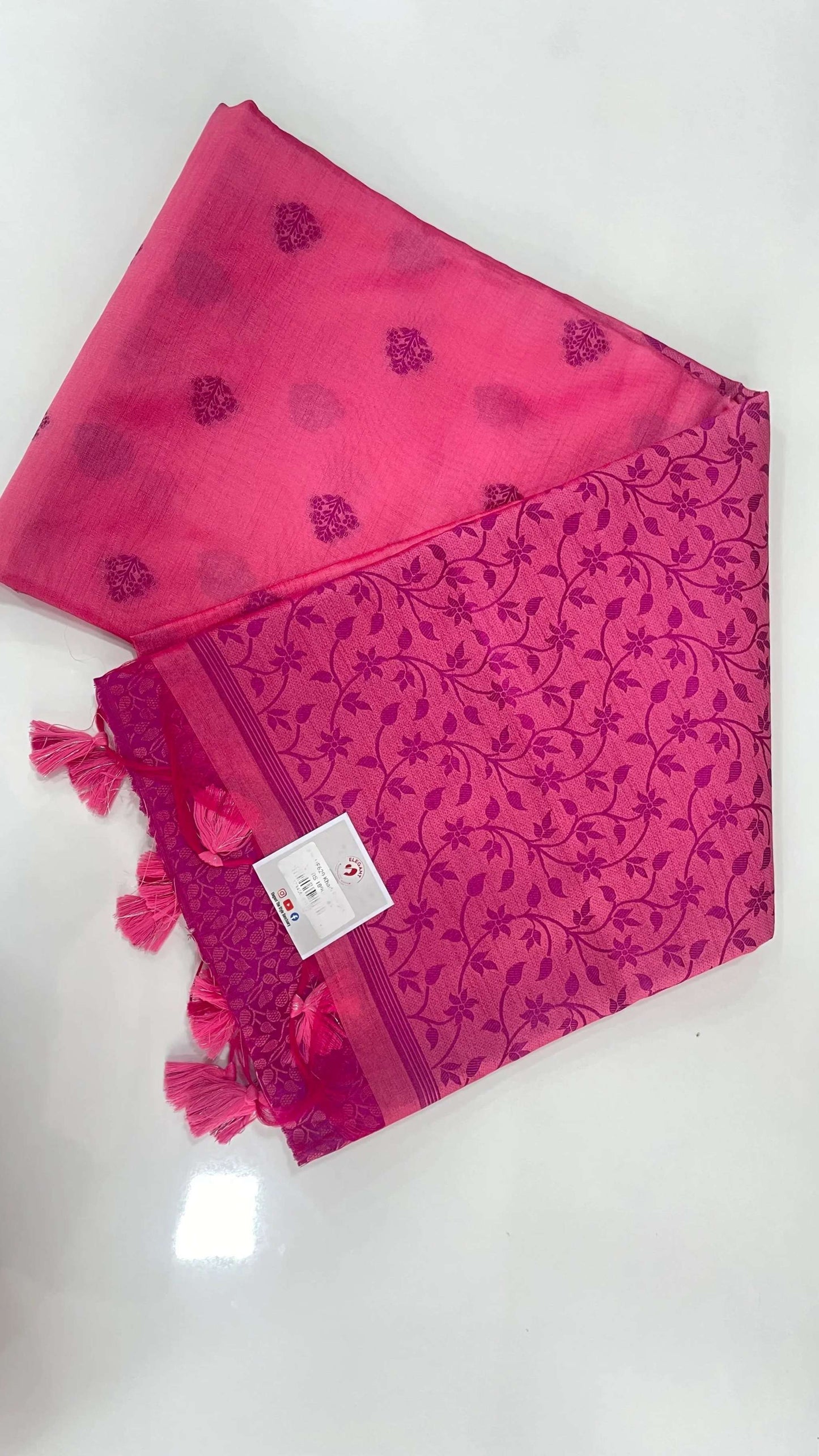 Raw Silk Saree - Elegant The Style Sanctuary