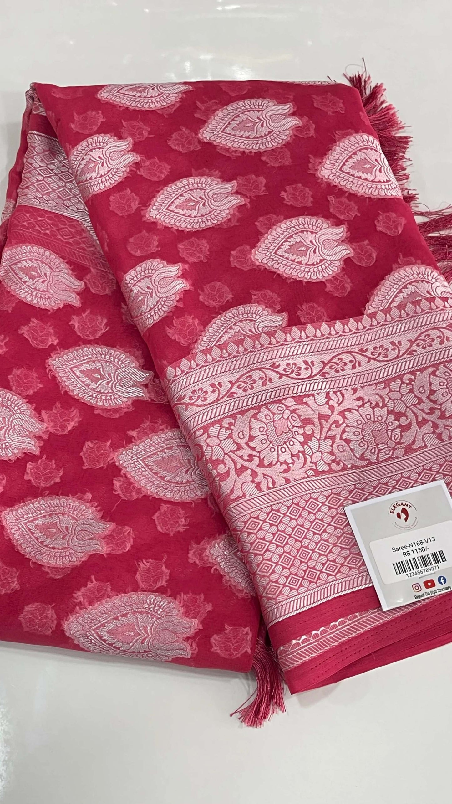 Party Wear Saree - Elegant The Style Sanctuary