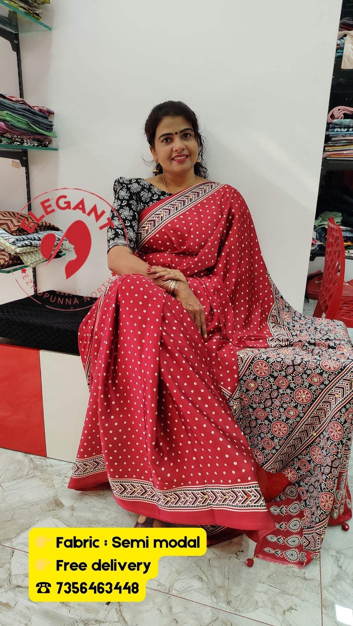 Semi Modal Silk Sarees