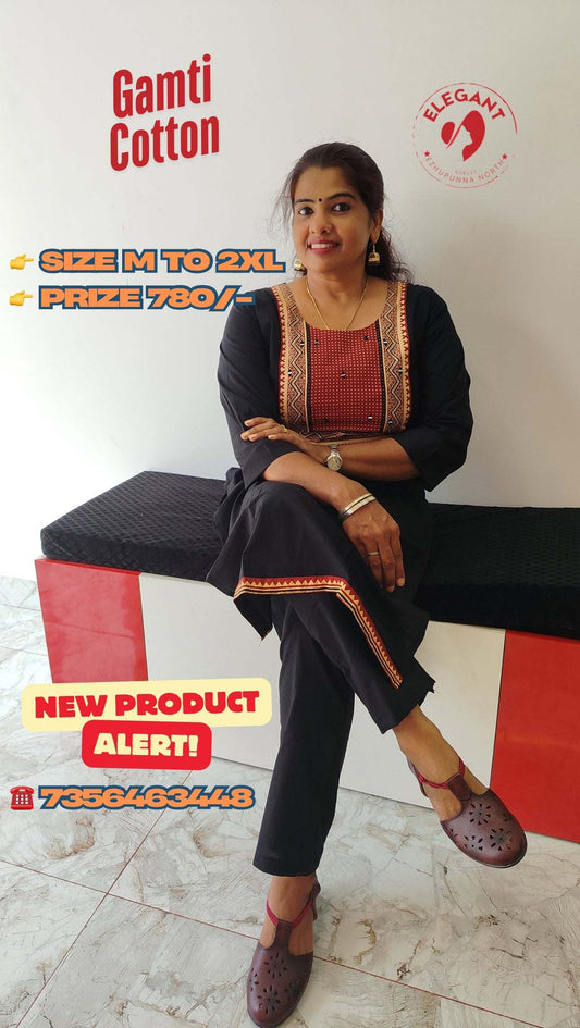 black kurti for women