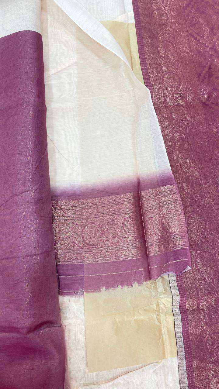 Semi Banarasi Silk Sarees - Elegant The Style Sanctuary
