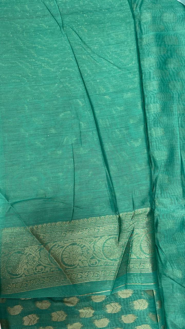Semi Banarasi Silk Sarees - Elegant The Style Sanctuary