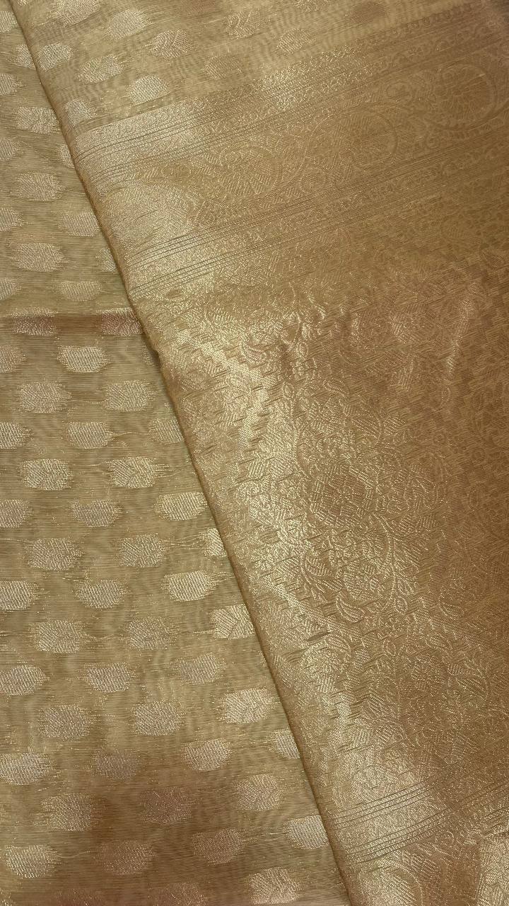 Semi Banarasi Silk Sarees - Elegant The Style Sanctuary