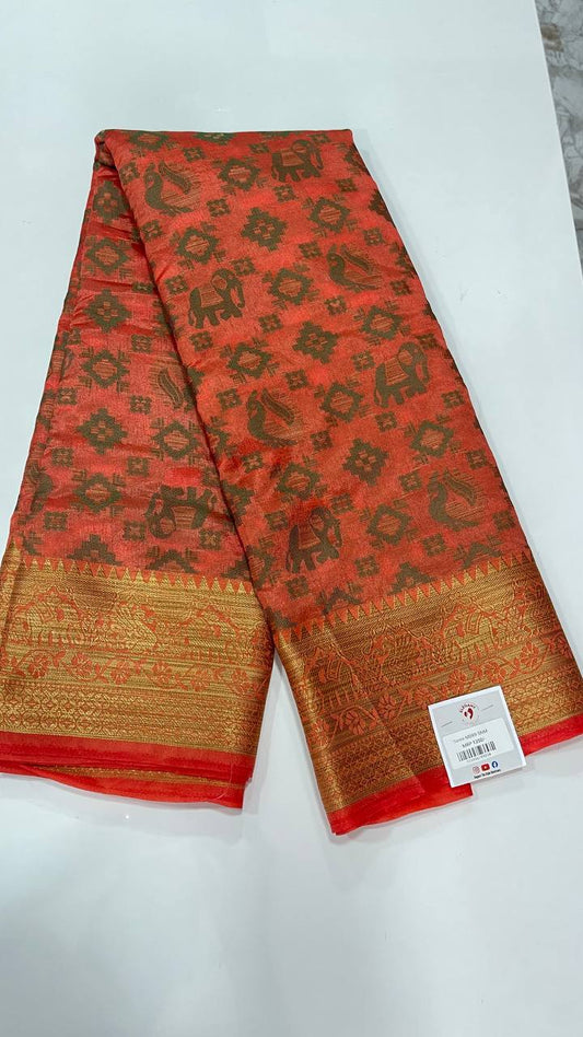 Semi Silk Sarees - Elegant The Style Sanctuary