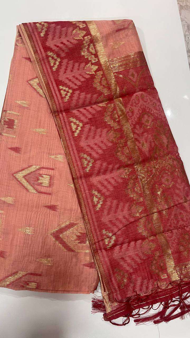 Chanderi Cotton Silk Sarees - Elegant The Style Sanctuary