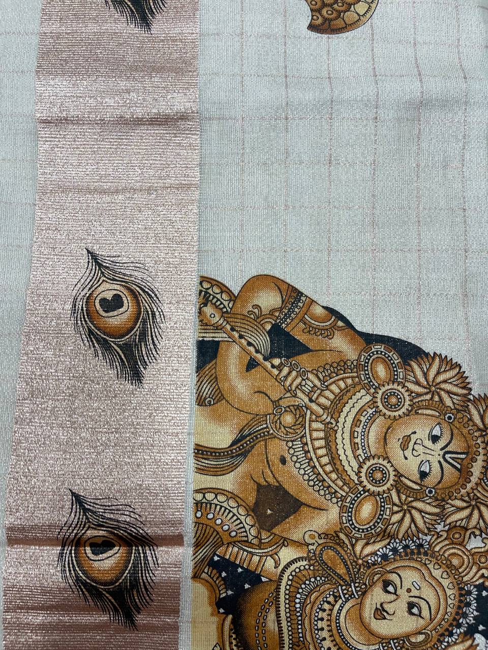 Set Saree | Tissue | Mural Paint