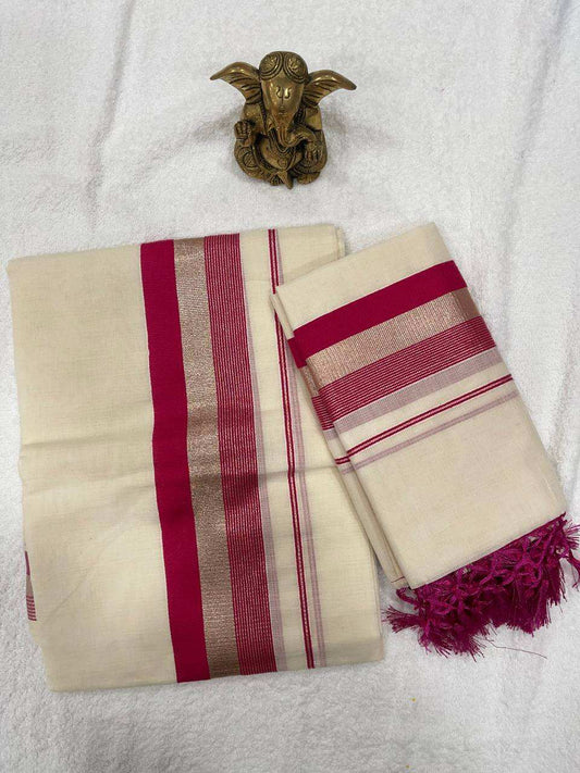 Set Mund with Red Border