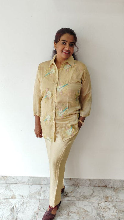 Maslin Silk Cord Set