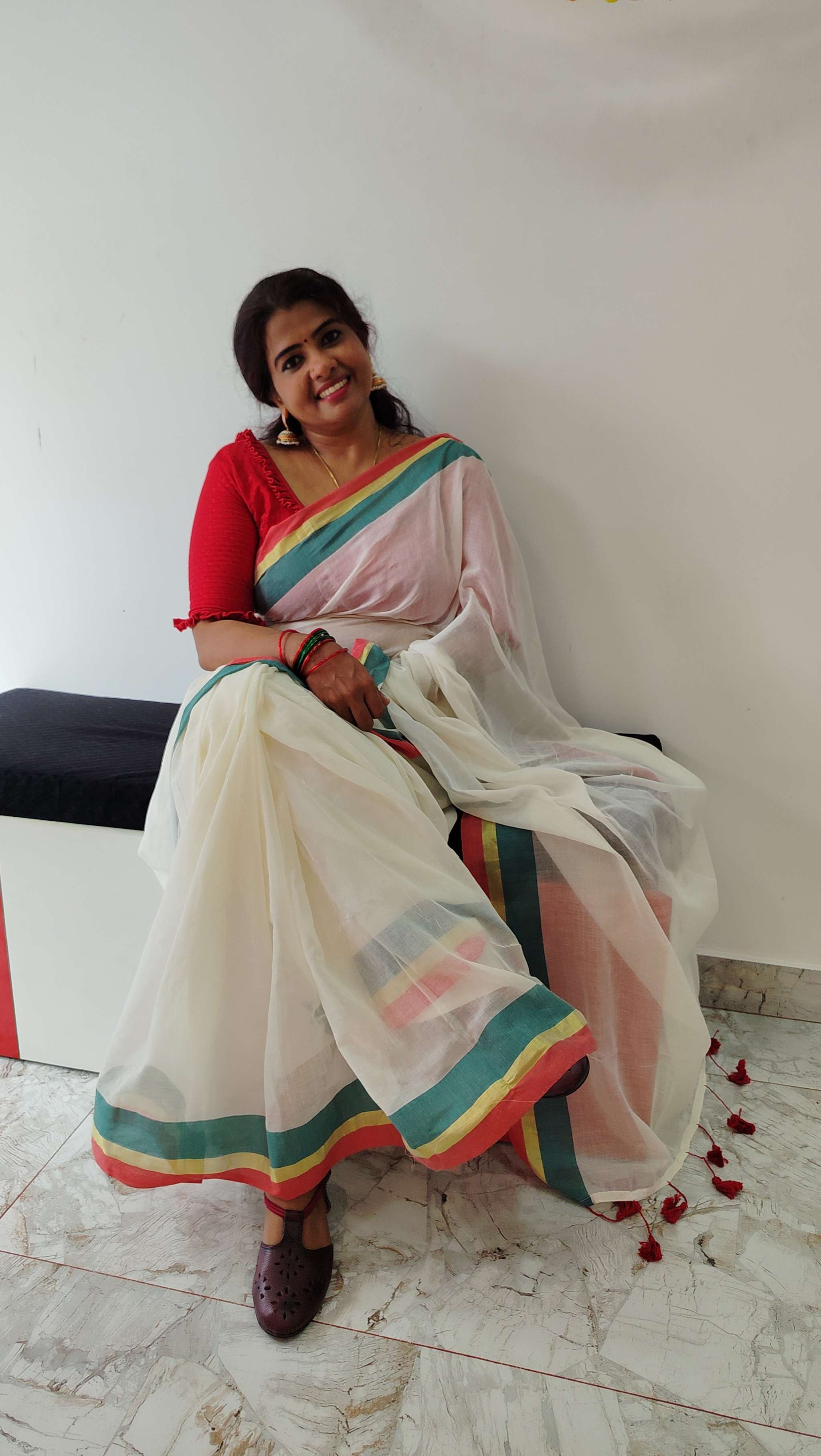 Mul Cotton Onam Saree