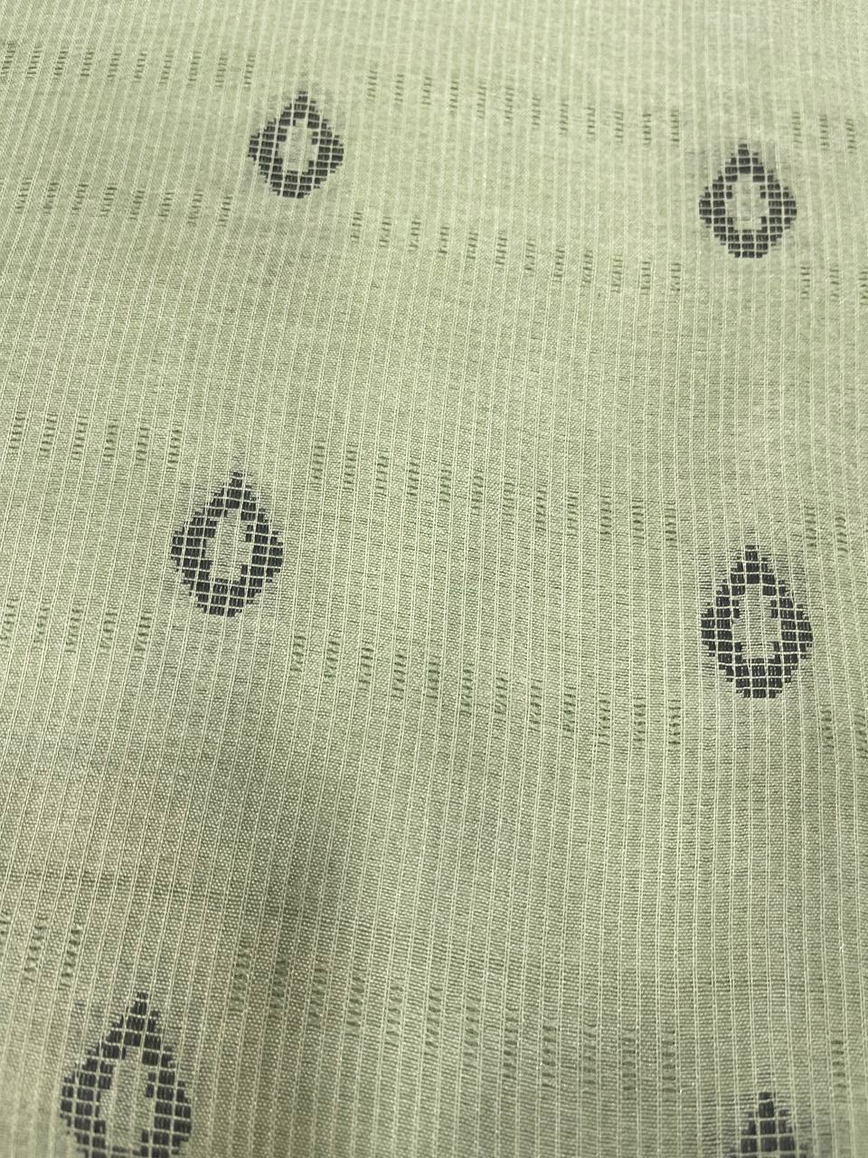 Grey colour semi silk saree