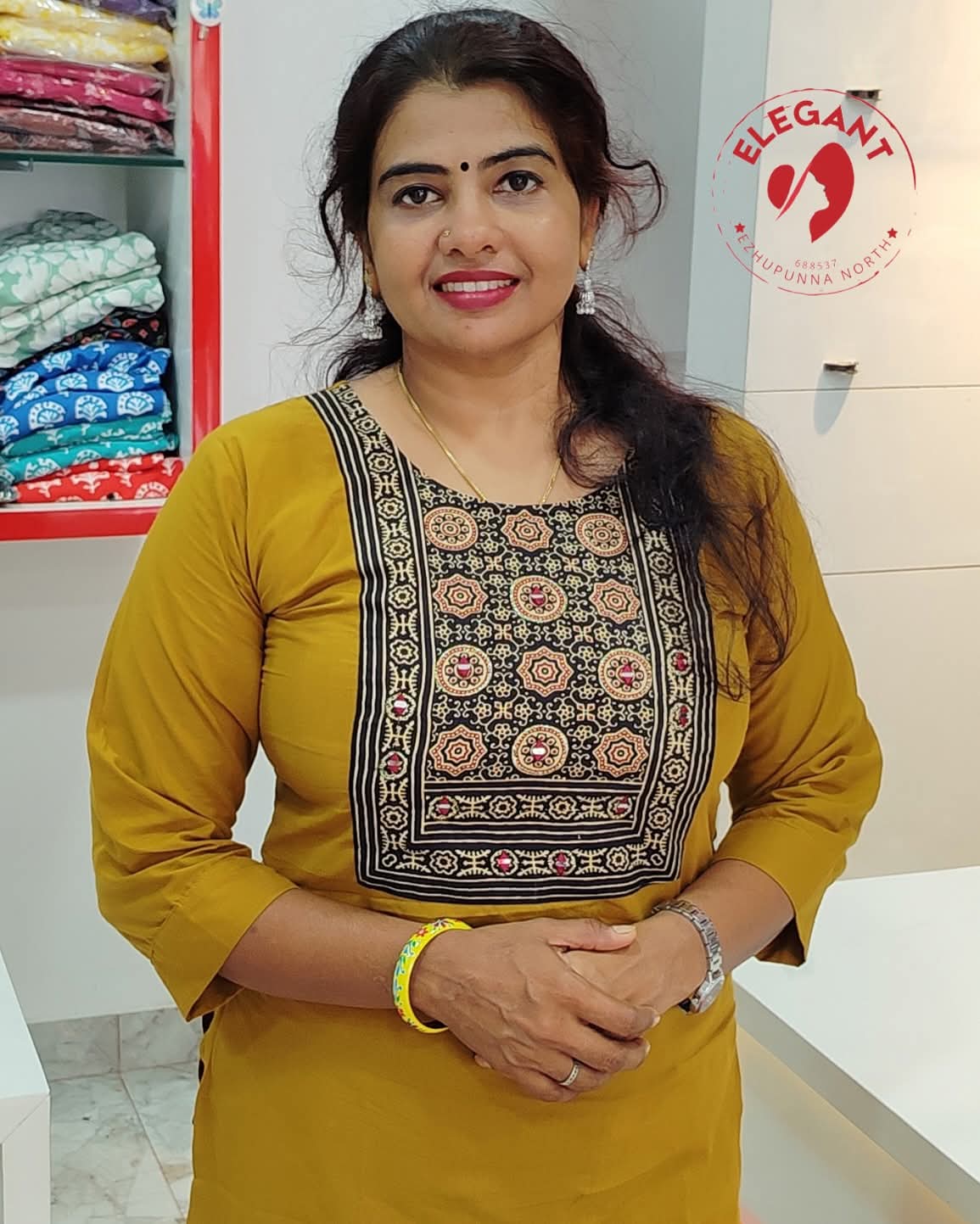 Mustard Yellow Gamti Cotton Cord Set