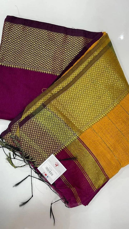 Maheswari Cotton Sarees - Elegant The Style Sanctuary