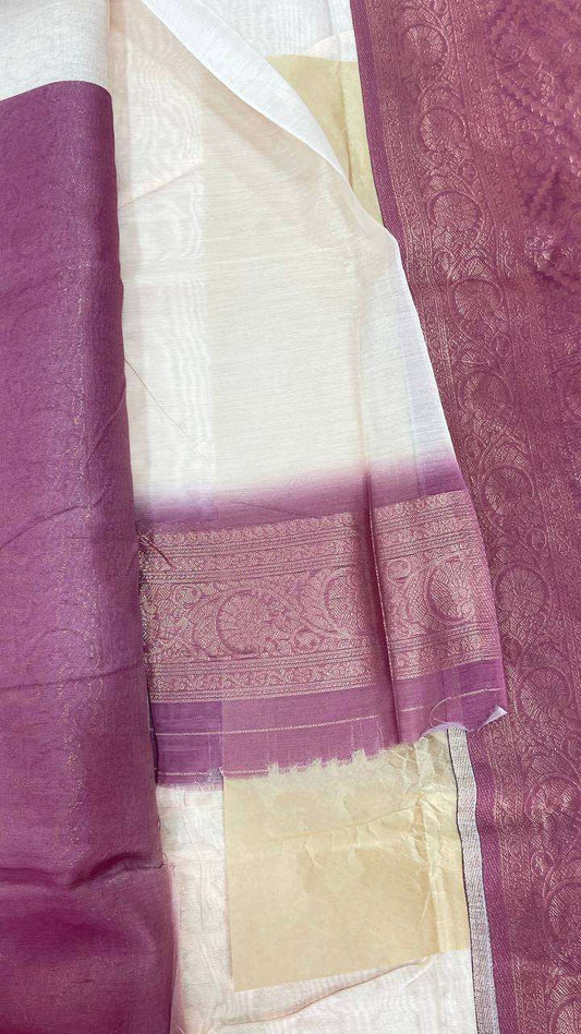 Semi Banarasi Silk Sarees - Elegant The Style Sanctuary