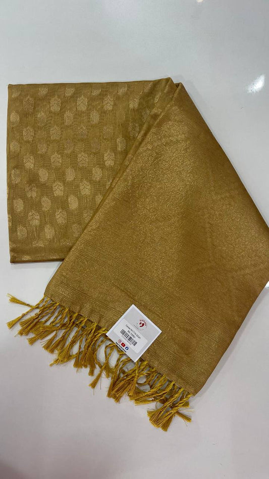 Semi Banarasi Silk Sarees - Elegant The Style Sanctuary