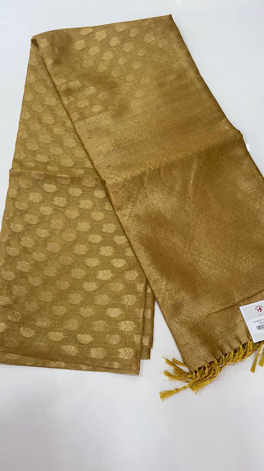 Semi Banarasi Silk Sarees - Elegant The Style Sanctuary