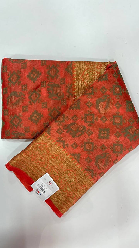 Semi Silk Sarees - Elegant The Style Sanctuary