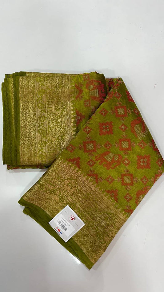 Semi Silk Sarees - Elegant The Style Sanctuary