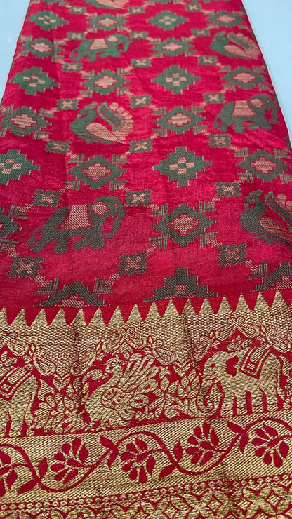 Semi Silk Sarees - Elegant The Style Sanctuary