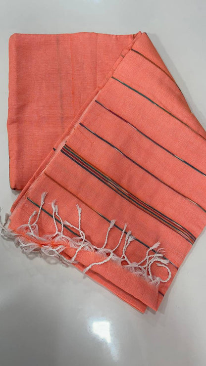 Khadi Cotton Sarees - Elegant The Style Sanctuary