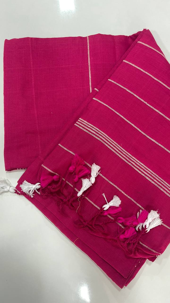 Khadi Cotton Sarees - Elegant The Style Sanctuary