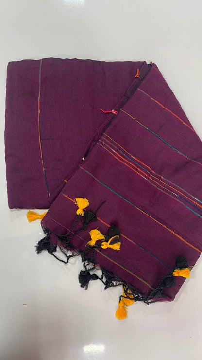 Khadi Cotton Sarees - Elegant The Style Sanctuary