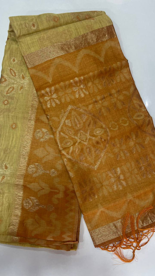 Chanderi Cotton Silk Sarees - Elegant The Style Sanctuary